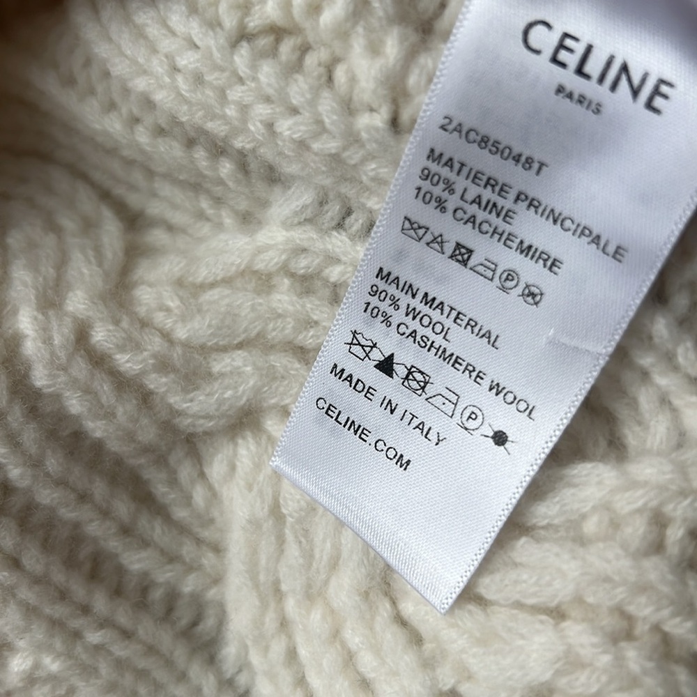 Celine wool and cashmere sweater - Picture 13 of 13